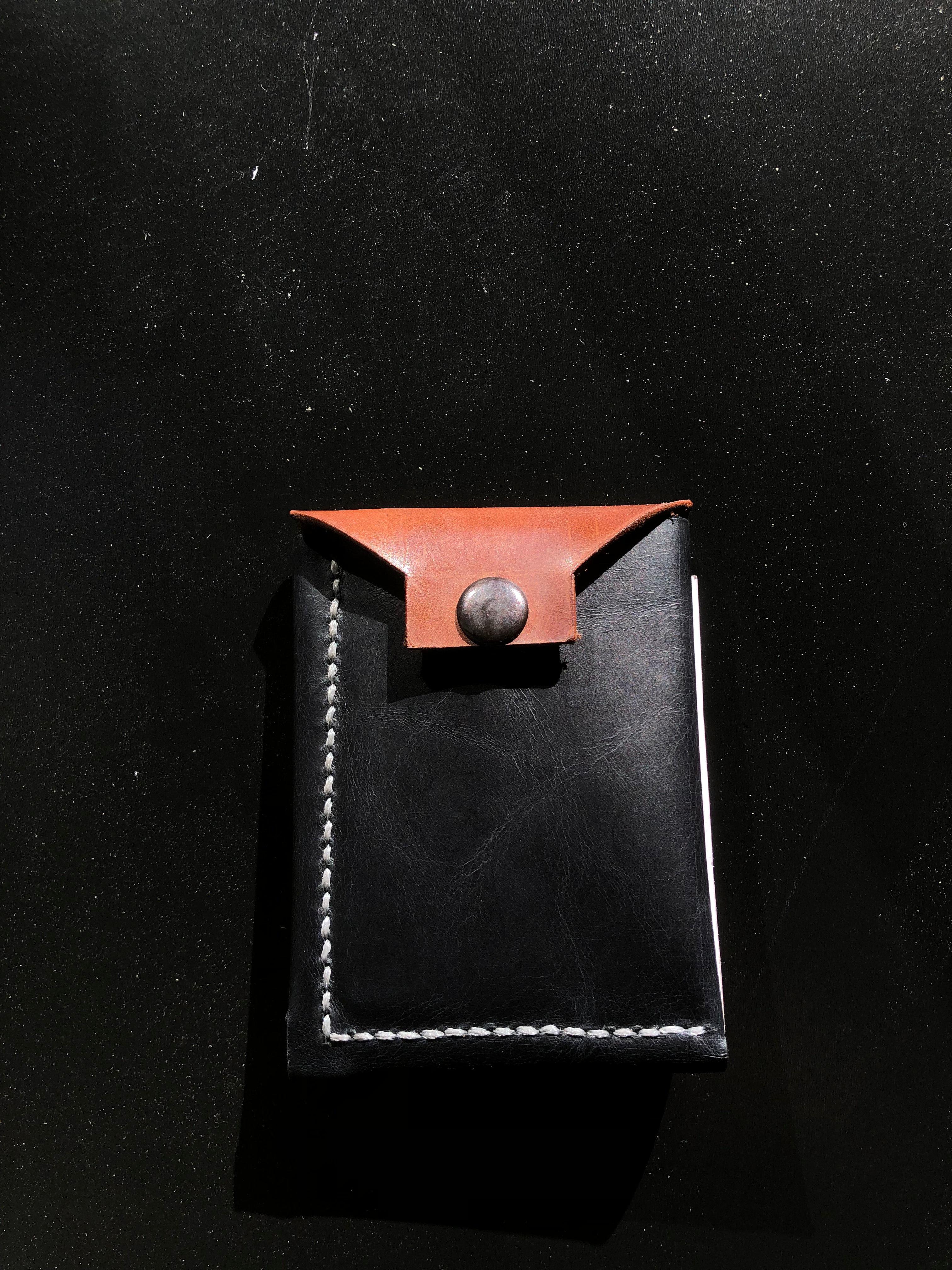 El Yapımı Dikey Cüzdan (Çok Kartlı)